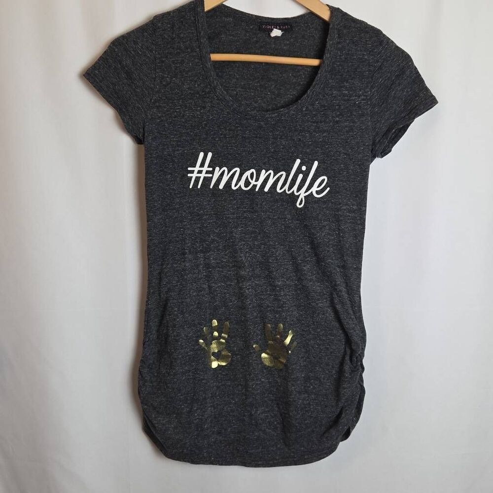Mom Life Maternity Top Small